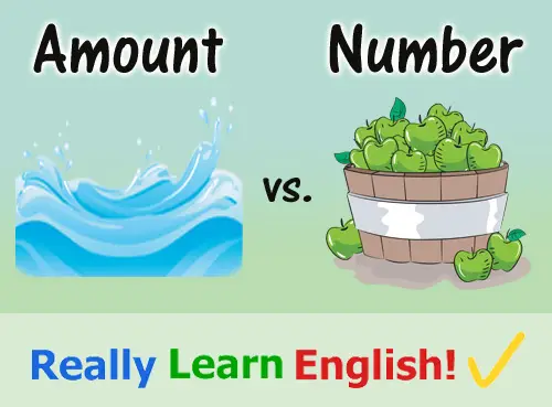 Amount Vs Number What Is The Difference with Illustrations And 